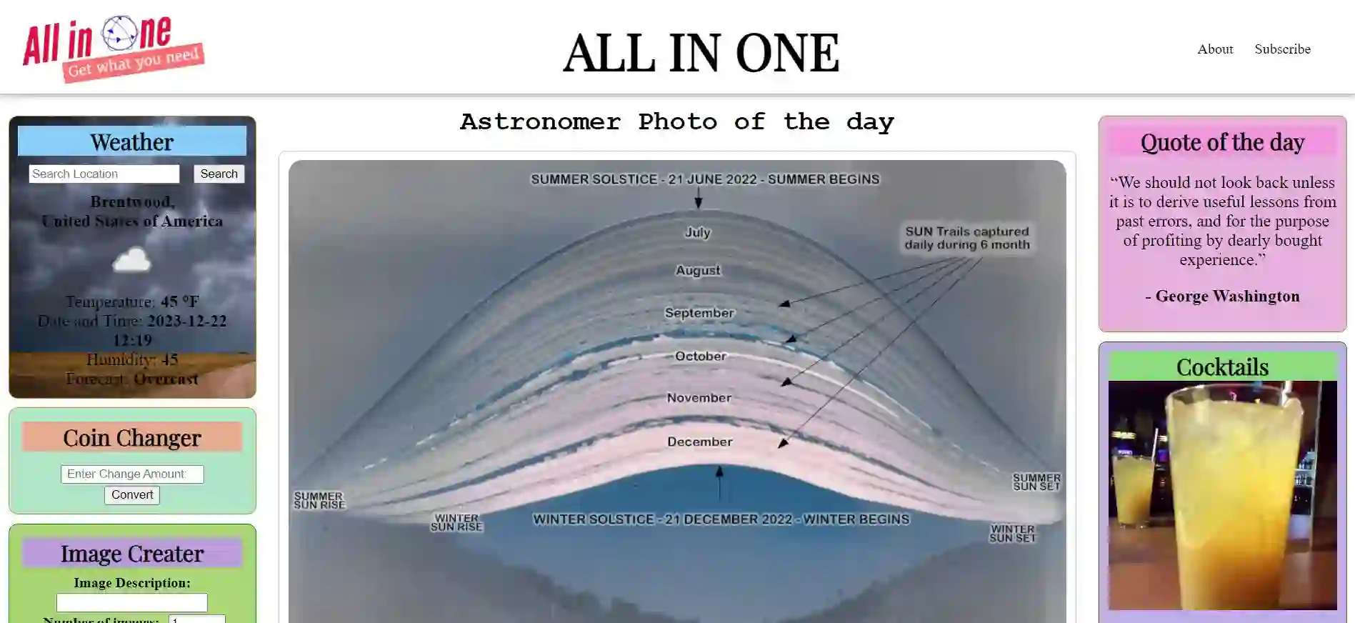 All in one Api