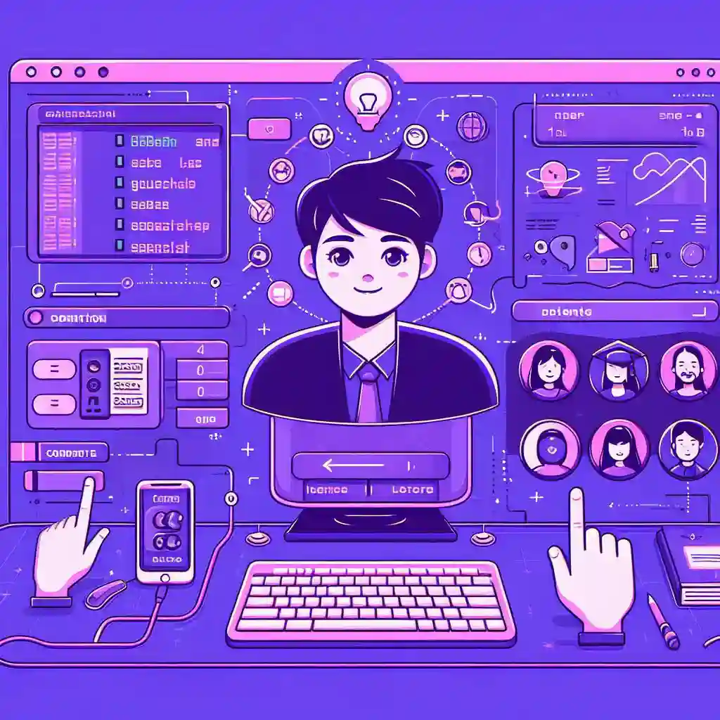 Student Management System front page